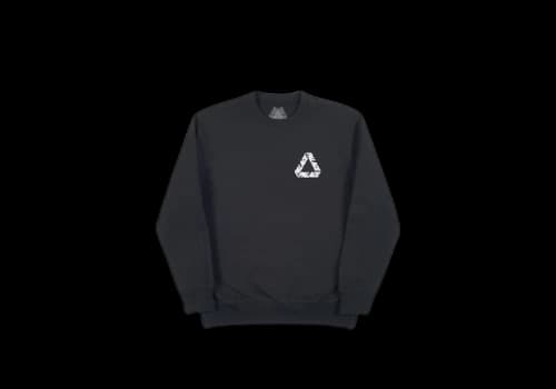 Palace P-3 Crew Black