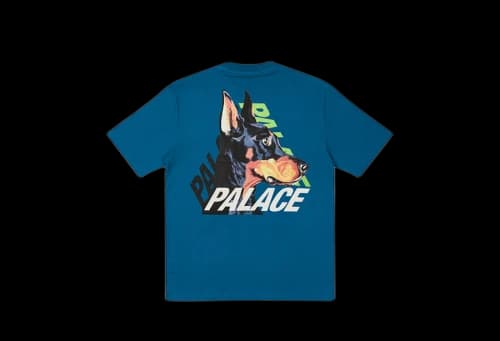 Palace P-3-K-9 T-Shirt Blue (SS22)