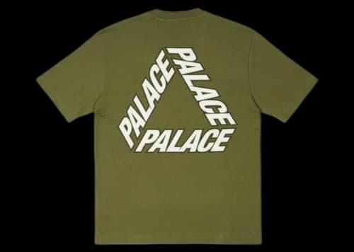 Palace P-3 Outline T-Shirt The Deep Green