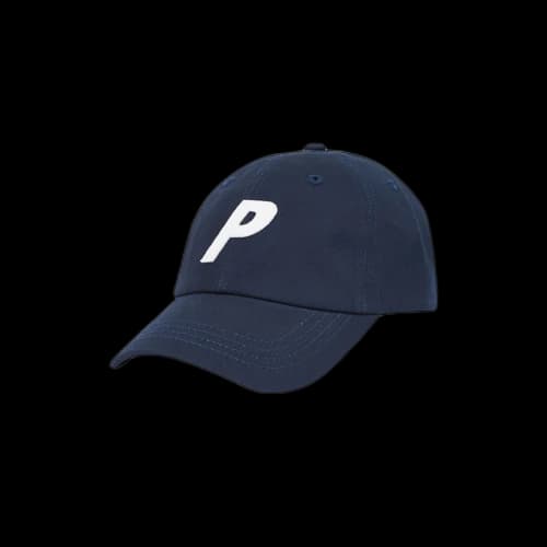 Palace P 6-Panel Cap Navy (FW18)