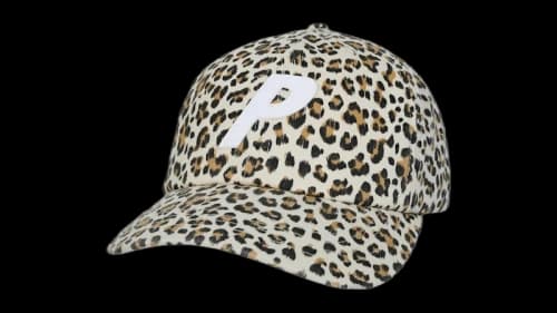 Palace P 6-Panel Cap (SS26) Cute Leopard