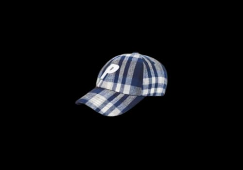 Palace P 6-Panel Flannel Black/Blue