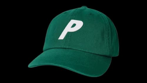 Palace P 6-Panel Hat (SS26) Green
