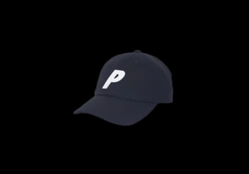 Palace P 6-Panel Wool Black