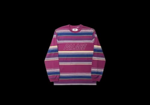 Palace P-Eves Longsleeve Burgundy