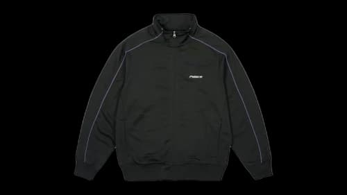 Palace P-Knit Track Top Black