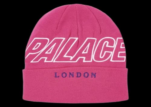 Palace P-London Beanie Pink