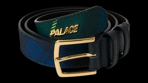 Palace P-Lux Belt Black Watch