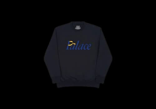 Palace P Spur Crew Black/Blue/Yellow
