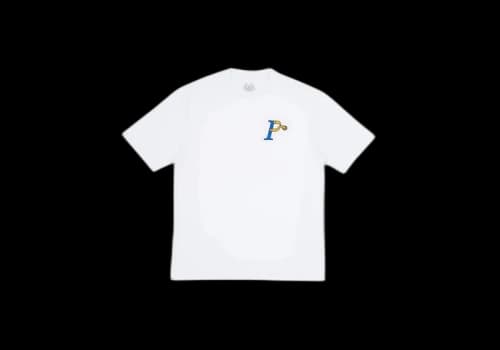 Palace P Spur T-Shirt Black/Blue/Yellow