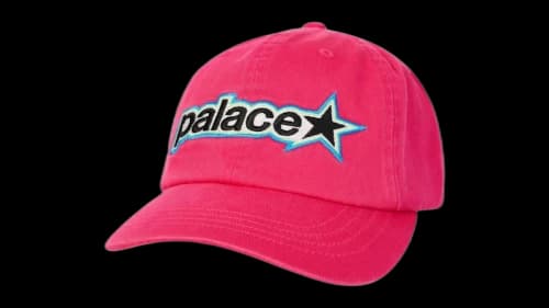 Palace P Star 6-Panel Pink