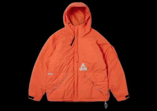 Palace P-Tech Hooded Jacket Orange