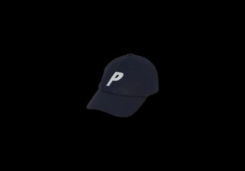 Palace P Wool 6-Panel Black