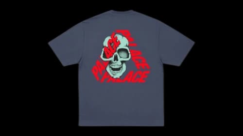 Palace P3 Skull T-shirt Navy
