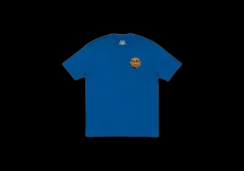 Palace P45 T-Shirt Blue/Orange/Black
