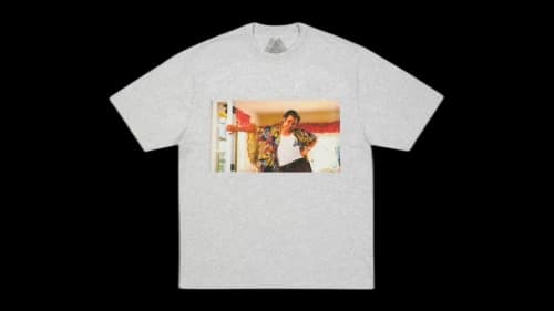 Palace Pal-Ace T-shirt Grey Marl