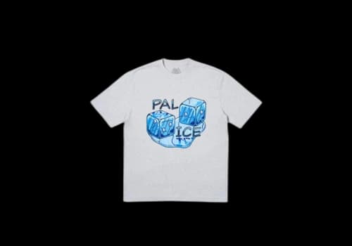 Palace Pal Ice T-Shirt (SS19) Grey Marl