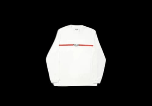 Palace London Plain Longsleeve White