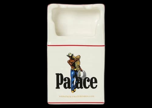 Palace Saves Ceramic Ashtray White