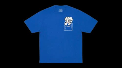 Palace Palmation T-Shirt Blue Berry