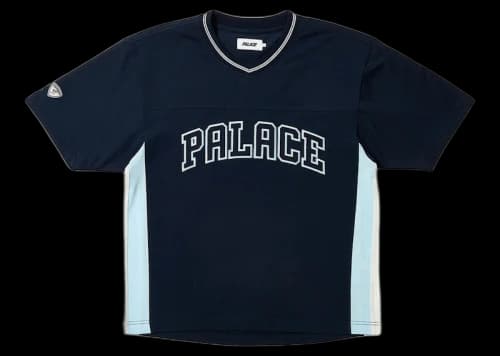 Palace Panel V-Neck Jersey Navy