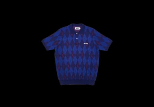 Palace Pargyle Knit Blue