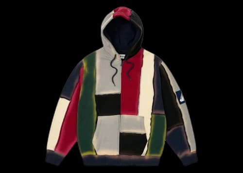 Palace Patch Me Up Zip Hood Multi Brights
