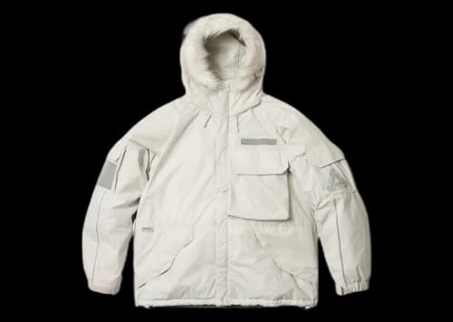 Palace Pcwcs Hooded Jacket Ice Grey