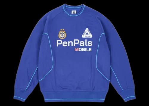 Palace Pen Pals Crew Blue