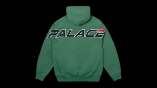 Palace Performance Hoodie Racey Green