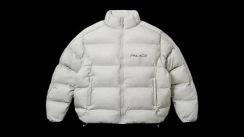 Palace Performance Puffer Jacket Grey