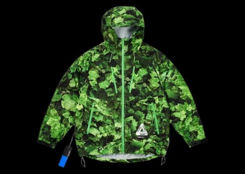 Palace Pertex 3L Armor Jacket Leaf Print