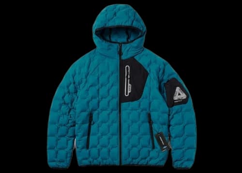 Palace Pertex Lighten Up Down Jacket Teal