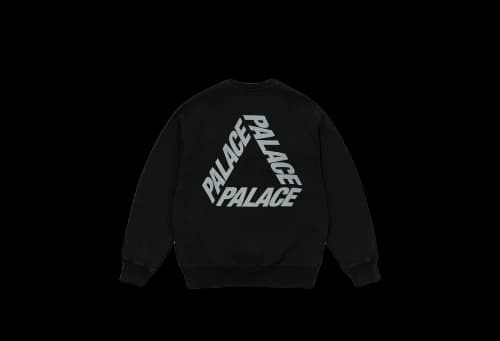 Palace Pigment P3 Crew 'Black' (SS25)