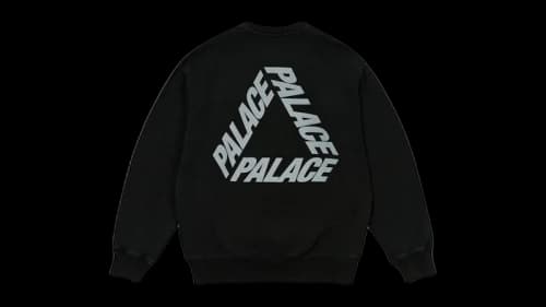 Palace Pigment P3 Crew Black