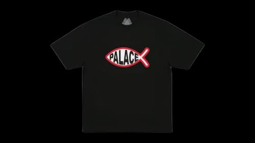 Palace Plaice T-shirt Black