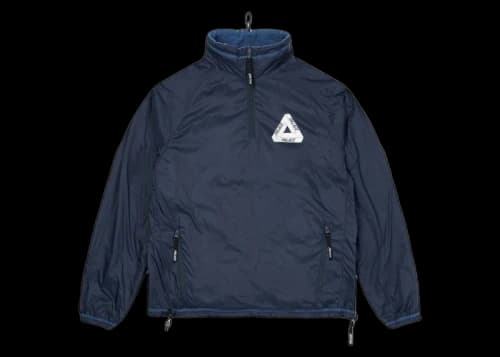 Palace Polar Grid Reverse Jacket Navy