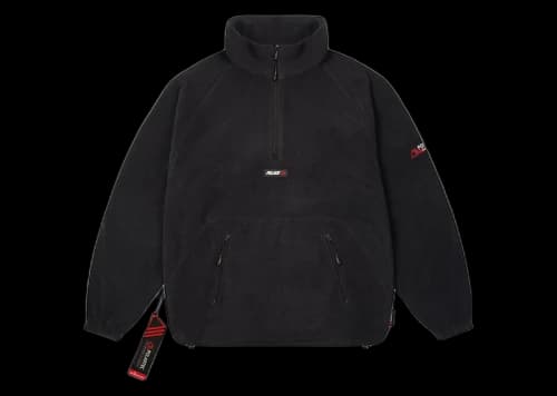 Palace Polartec 1/2 Zip Jacket Black