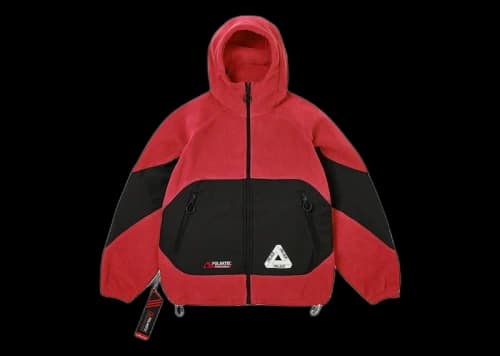 Palace Polartec 200 Jacket Tomato Red