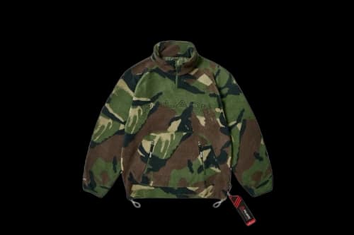 Palace Polartec Fleece Funnel Woodland Camo