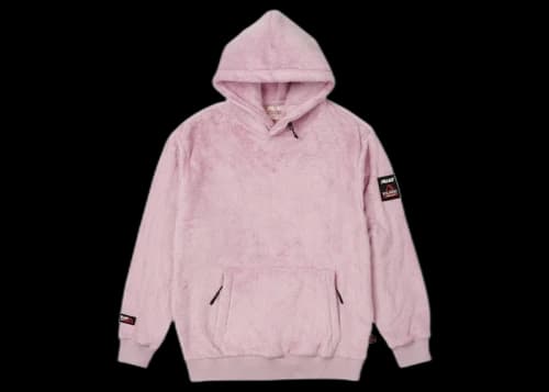 Palace Polartec High Loft Hood Pink
