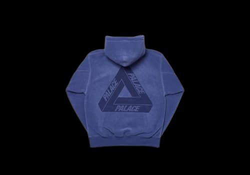 Palace Polartec Lazer Hood Cobalt Blue