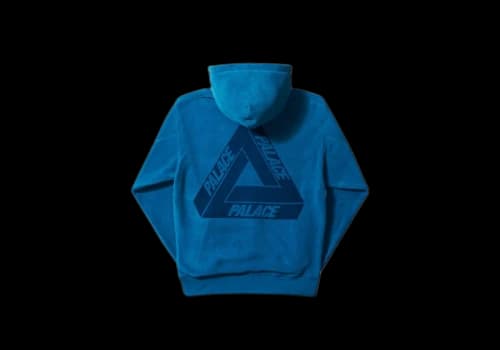 Palace Polartec Lazer Hood Moroccan Blue