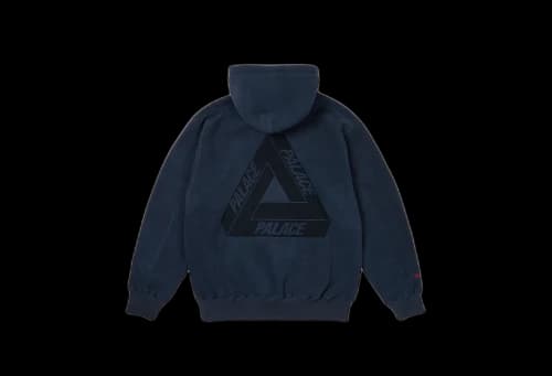 Palace Polartec Lazer Hood 'Navy' (FW23)
