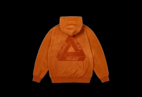 Palace Polartec Lazer Hood 'Rust' (FW23)
