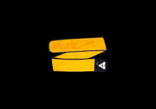 Palace Polartec Lazer Scarf Yellow