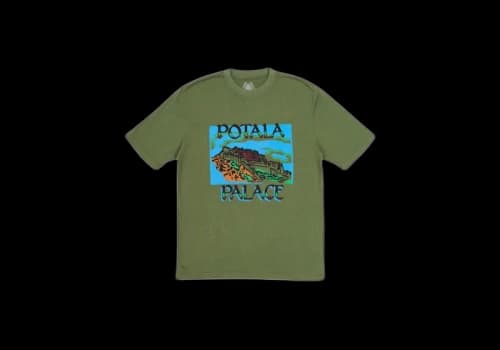 Palace Pot T-Shirt Army Green