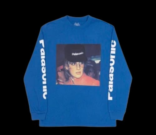 Palace P.O.W. L/S Tee Blue