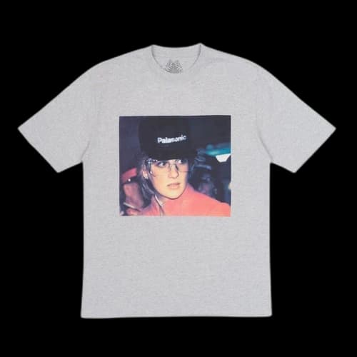 Palace P.O.W. Tee Grey Marl