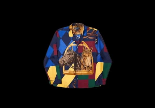 Palace Ralph Lauren Pyjama Top Engineered Equestrian Print